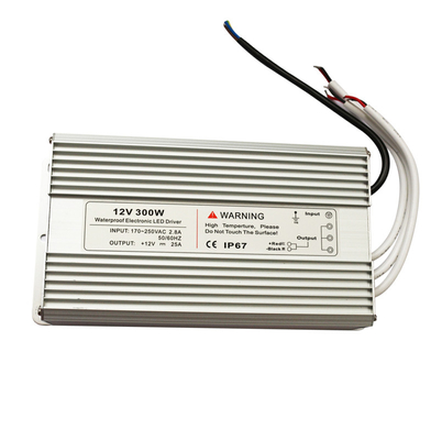 Παροχή ηλεκτρικού ρεύματος των για πολλές χρήσεις αδιάβροχων οδηγήσεων 12V 300W αντιδιαβρωτική