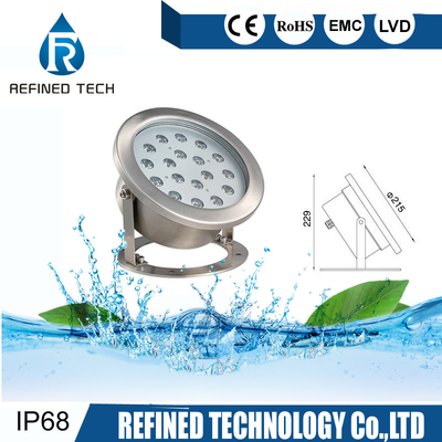 Μικρό πηγών IP68 πισινών συνεχές ρεύμα 12V εναλλασσόμενου ρεύματος επικέντρων υποβρύχιο