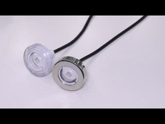 Επεξεργασμένο IP68 316L Ατσάλι LED Αντανάκλασης Para Piscina 12W υψηλής φωτεινότητας φωτισμός πισίνας